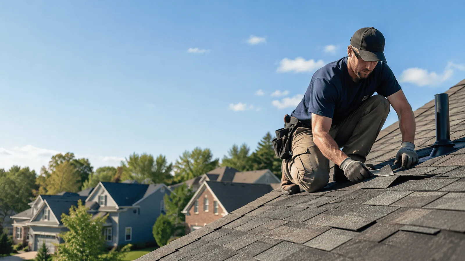 Roof Leak Repair in Brinkhaven, OH near me